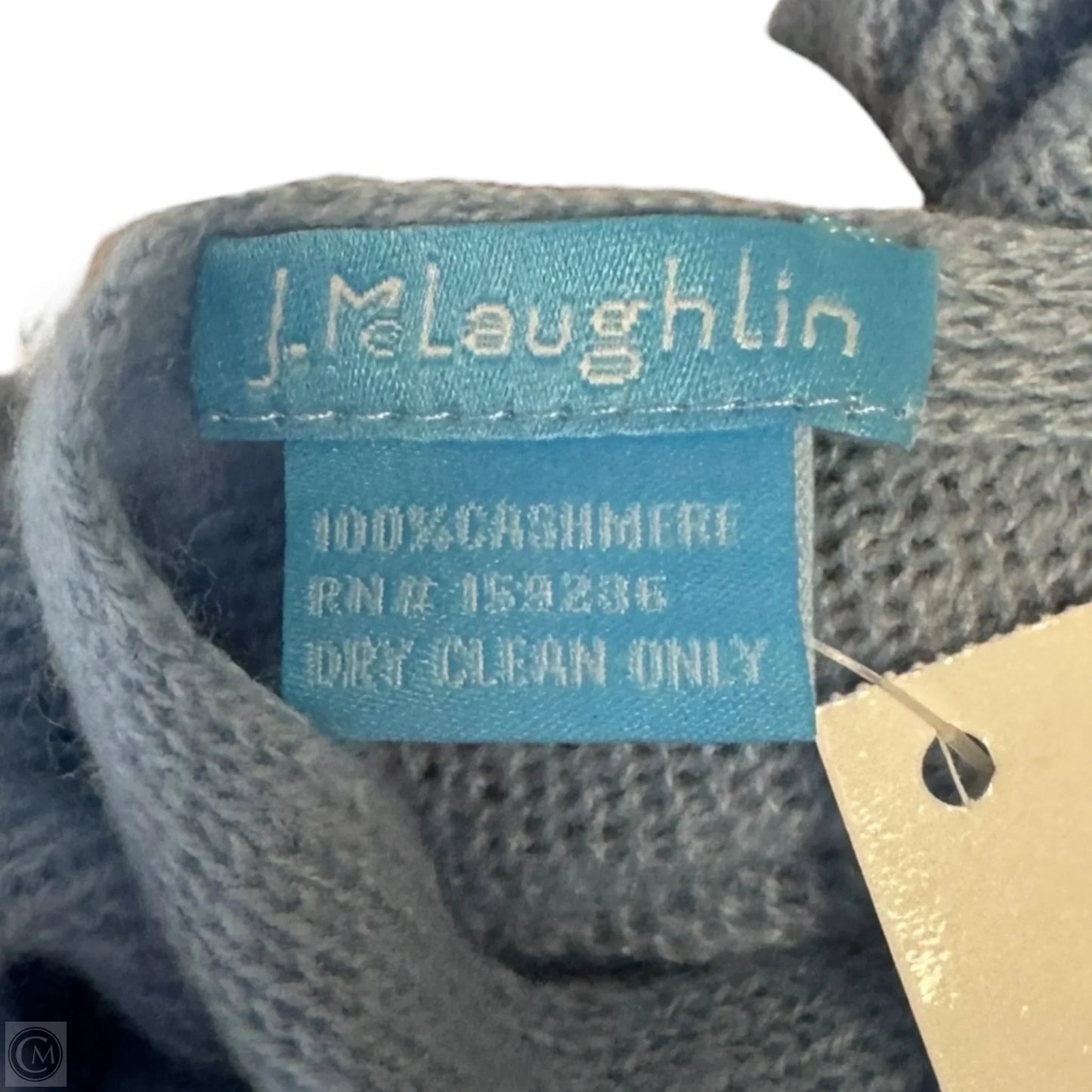 Cashmere Shawl By J Mclaughlin In Blue, Size: Osfm