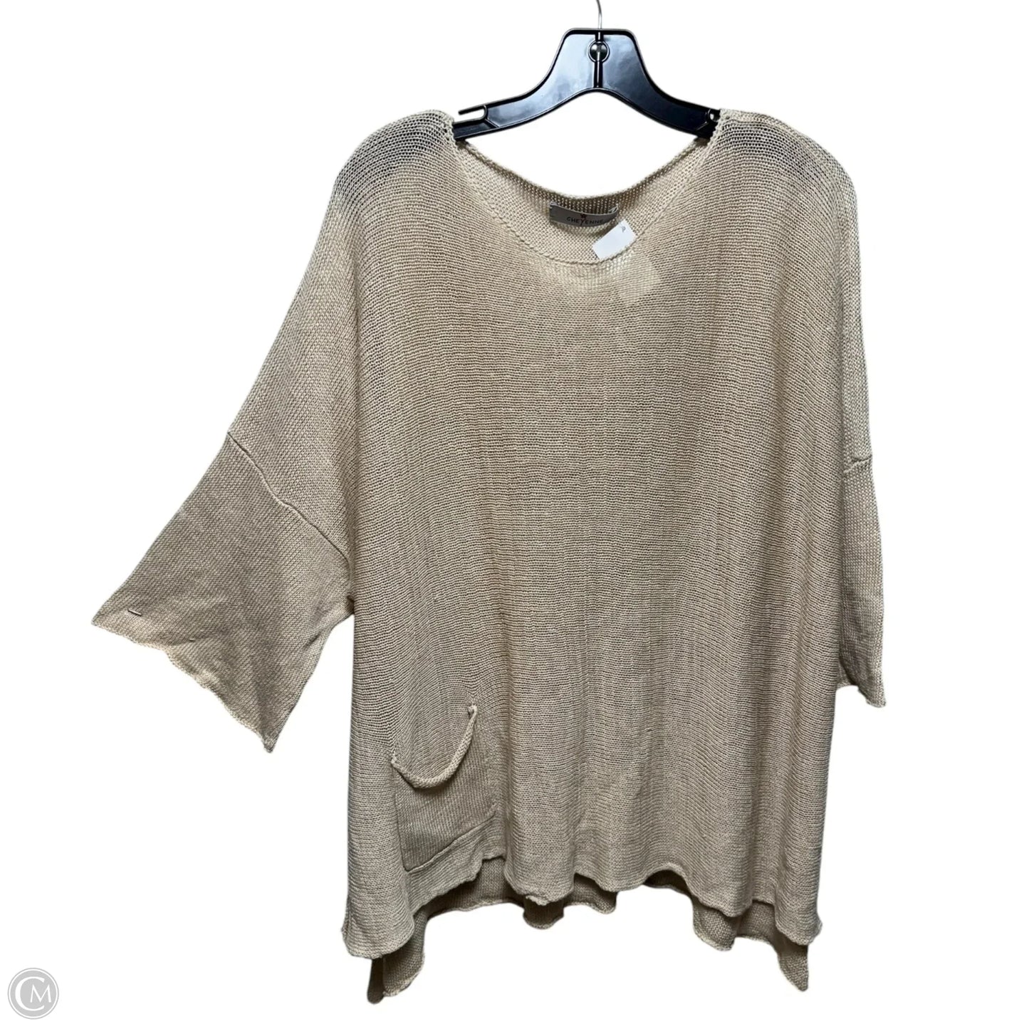 Pocket Sweater By Cheyenne In Tan, Size: M