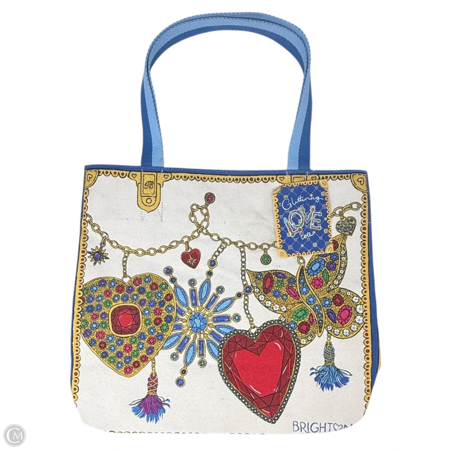 Glittering Love Tote By Brighton, Size: Medium