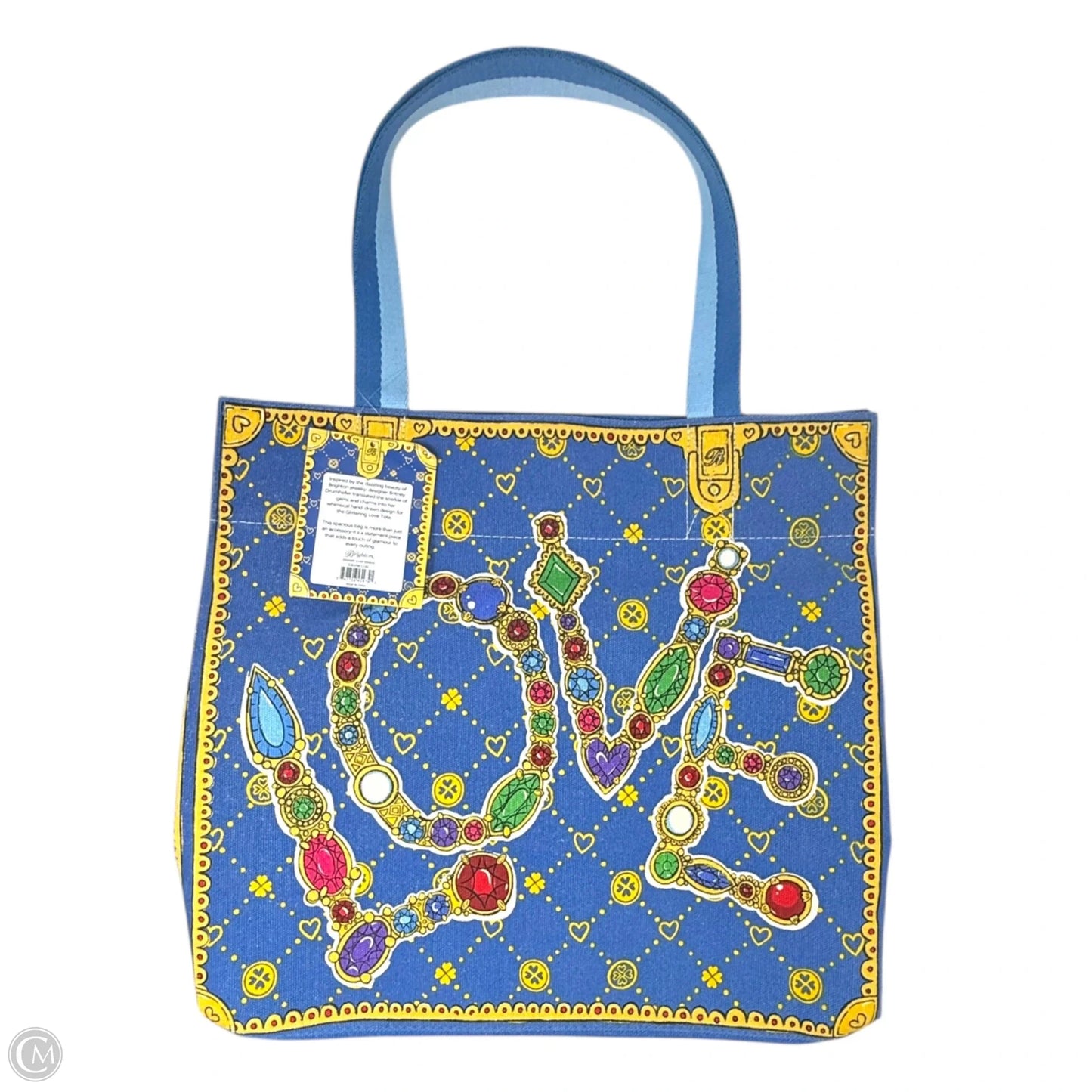 Glittering Love Tote By Brighton, Size: Medium