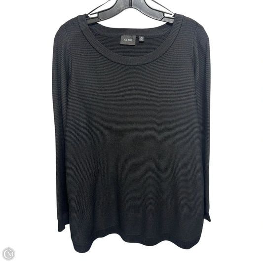 Sweater By Cyrus In Black, Size: 1x