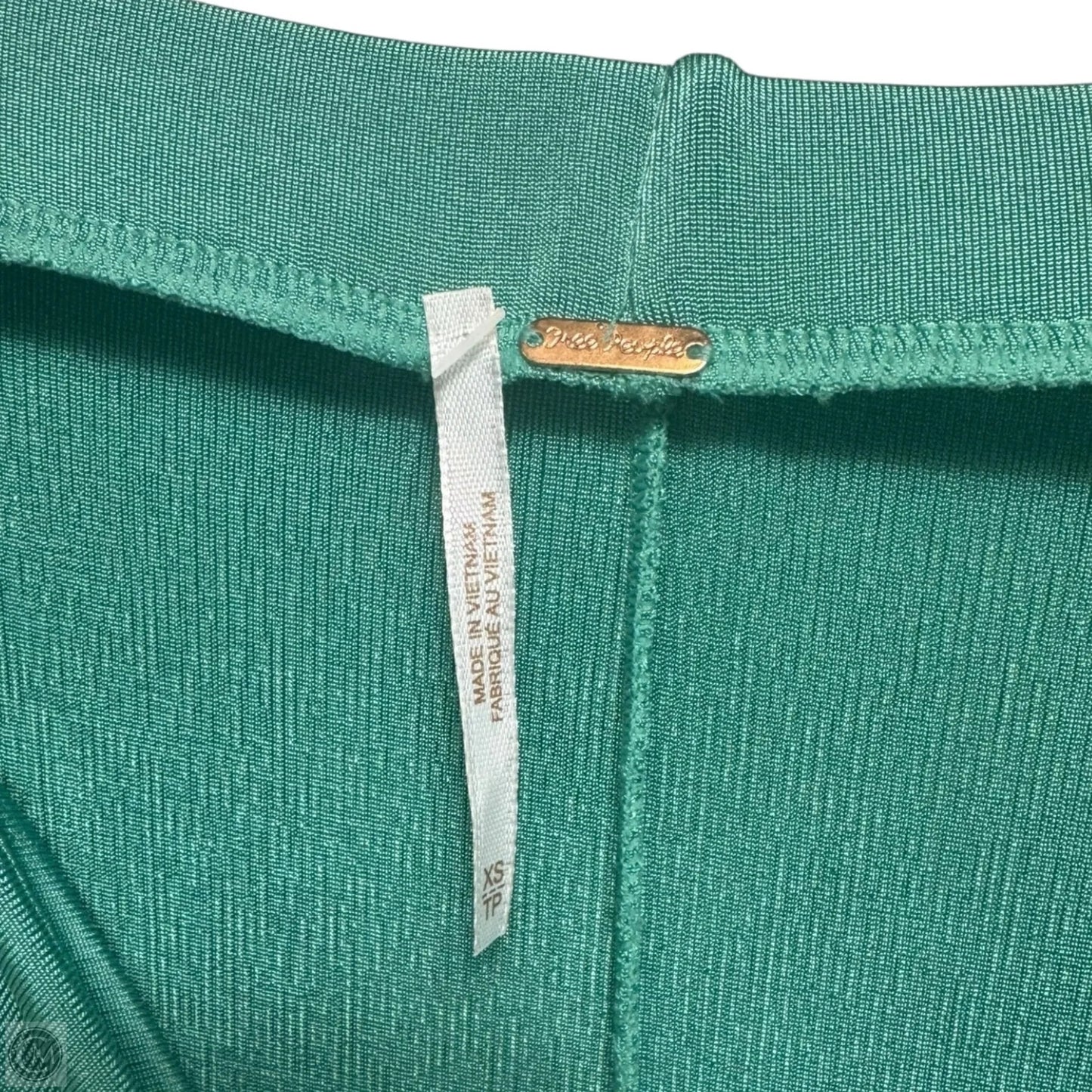 Ruched Front Bandeau Dress By Free People In Green, Size: XS