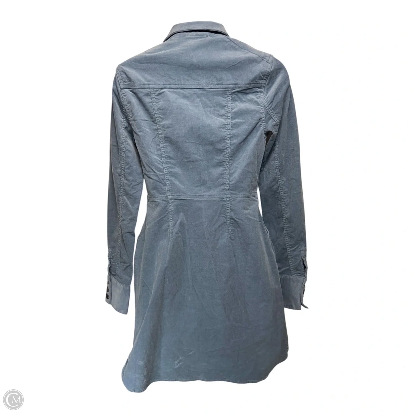 Dynomite In Cord Dress By Free People In Blue, Size: XS