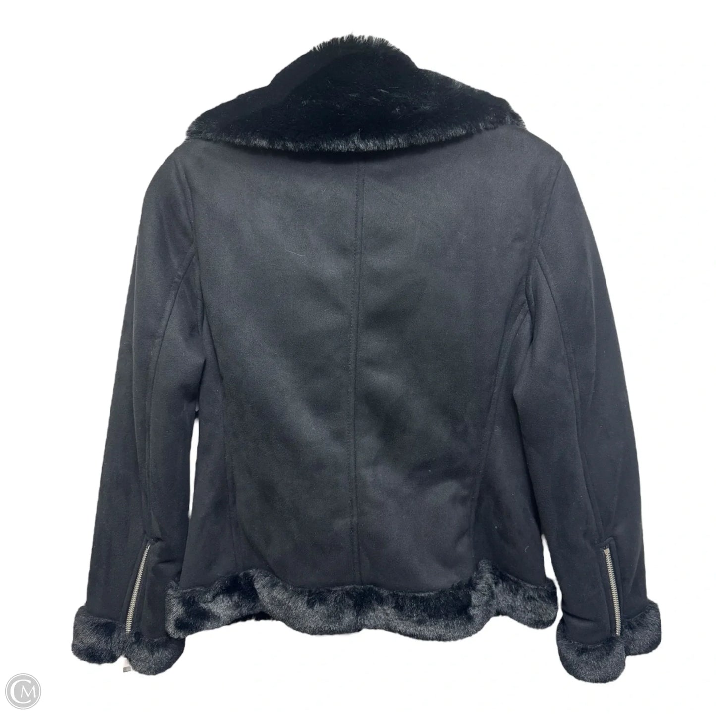 Jacket Moto By Banana Republic In Black, Size: Xsp