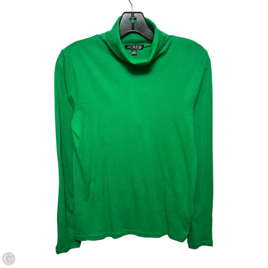 Top Long Sleeve Basic By J. Crew In Green, Size: M