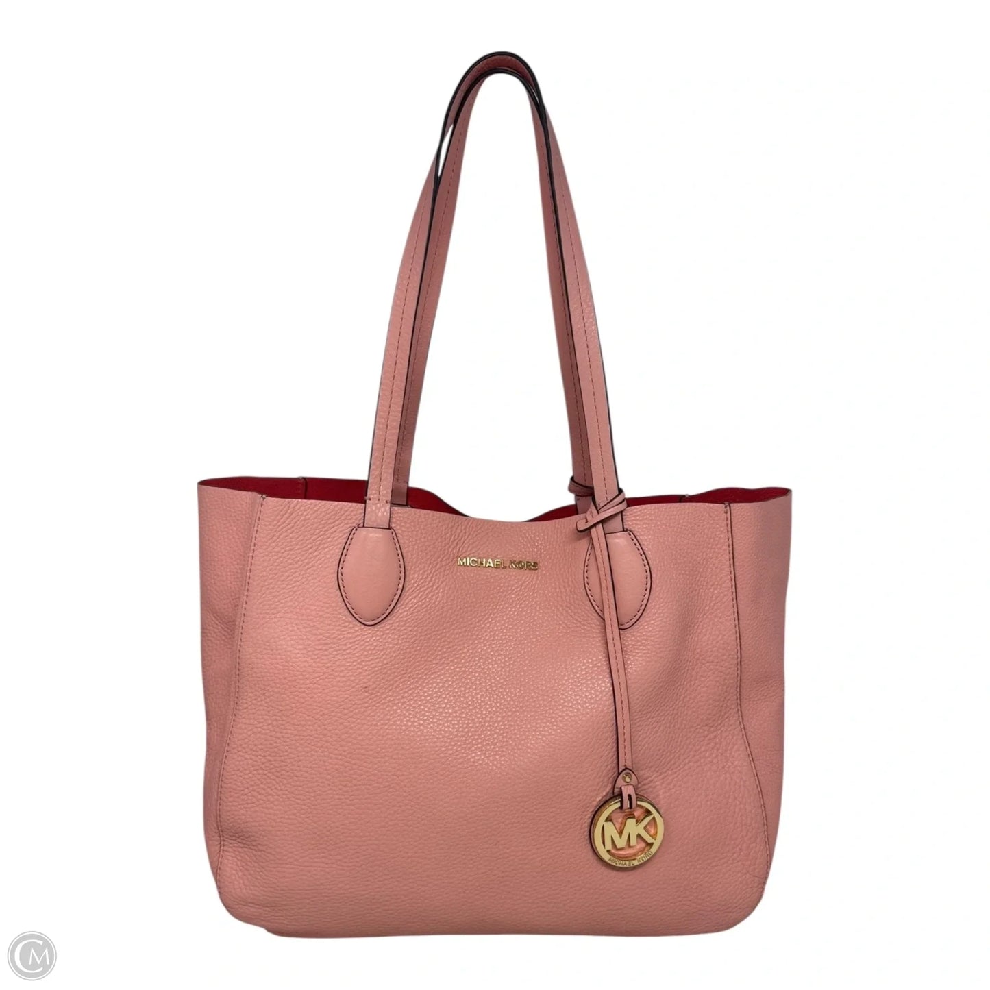 Mae Reversible Tote Handbag Leather By Michael By Michael Kors, Size: Large
