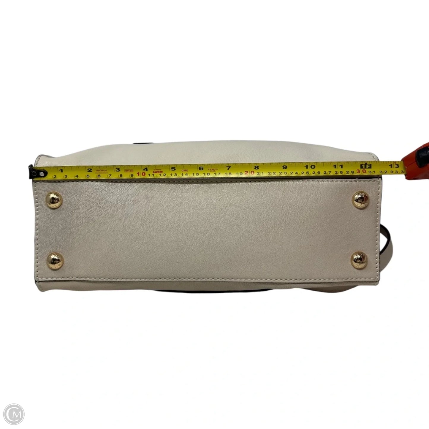 Hamilton Satchel Handbag Leather By Michael By Michael Kors, Size: Medium