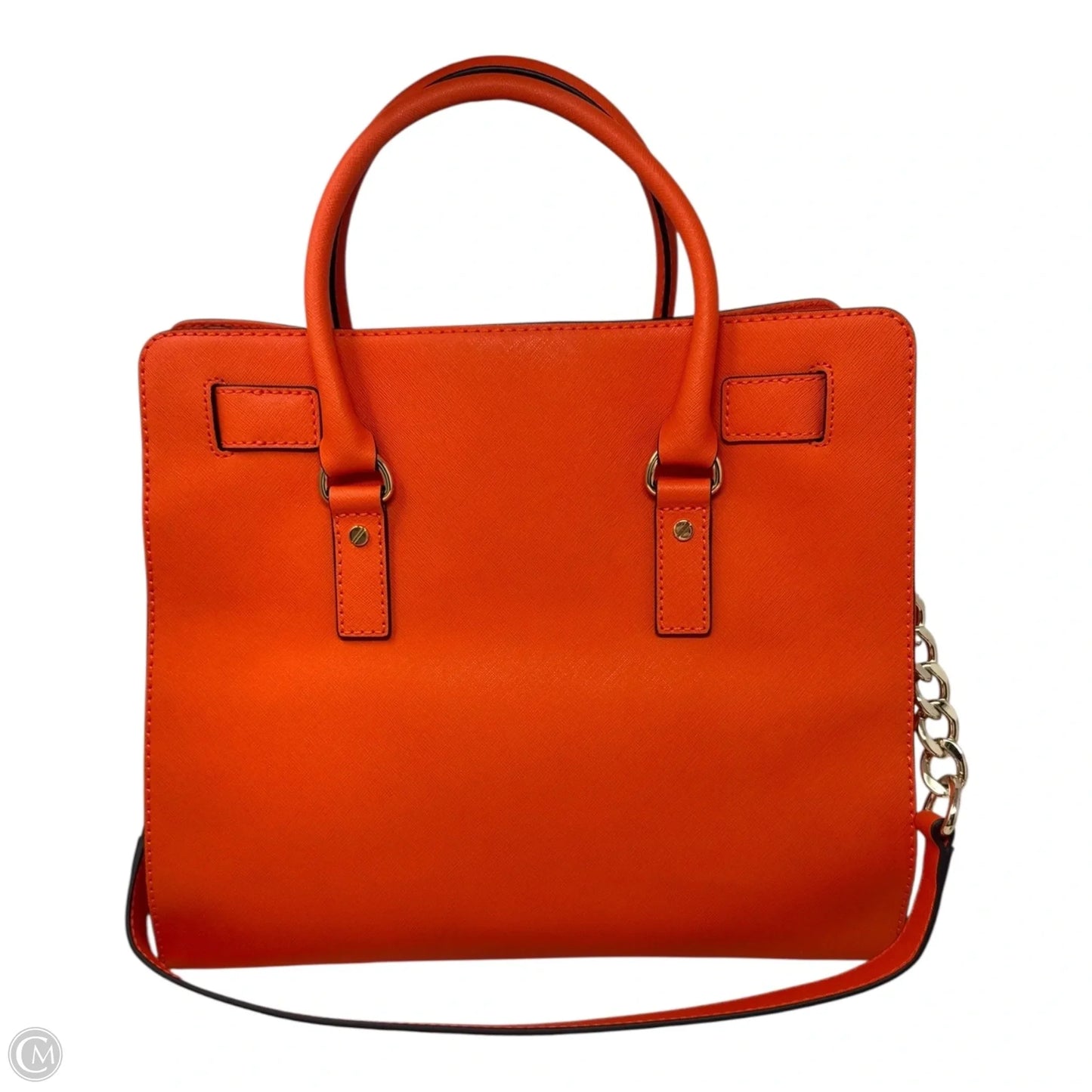 Hamilton Handbag Leather By Michael By Michael Kors, Size: Medium