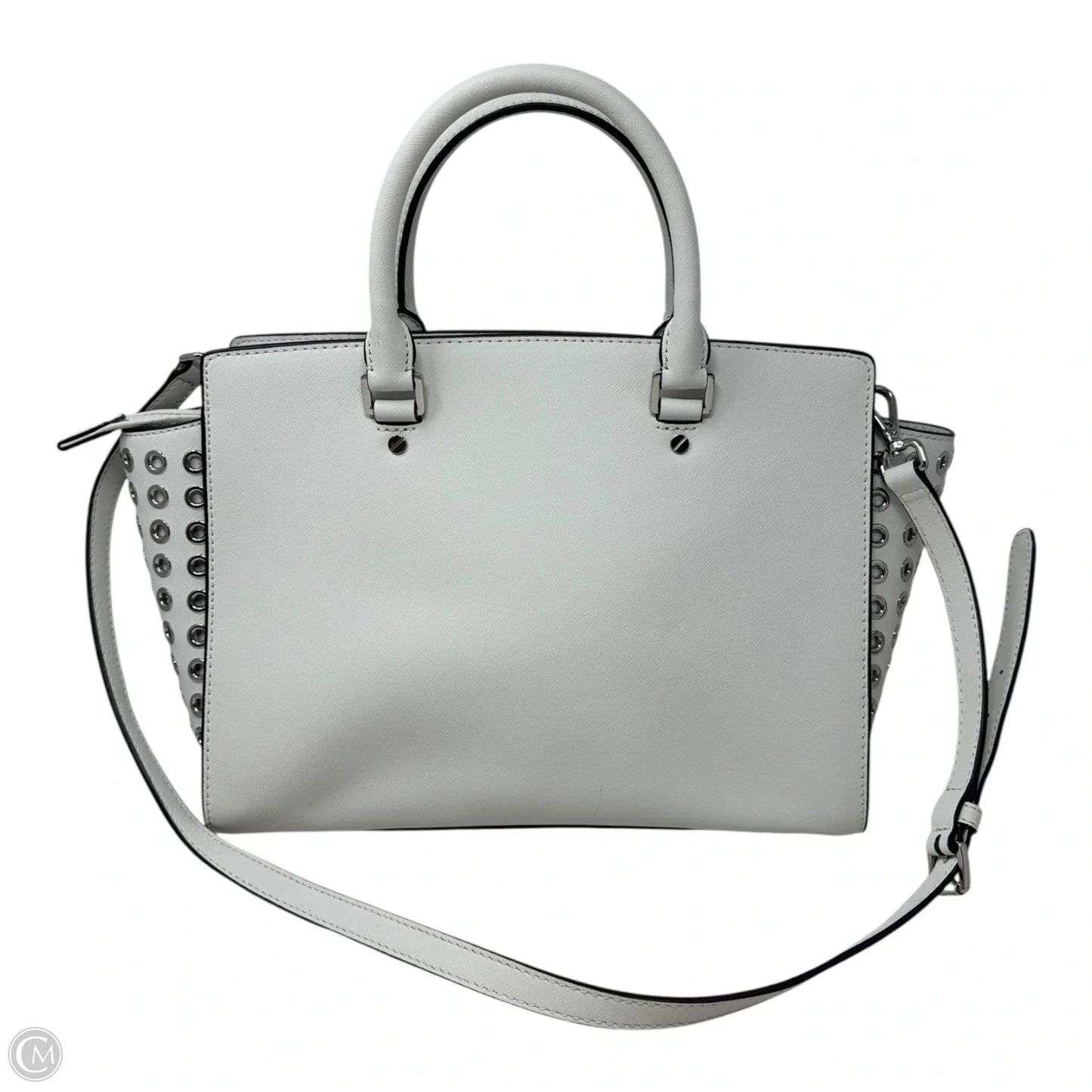 Selma Grommet Handbag Leather By Michael By Michael Kors, Size: Medium