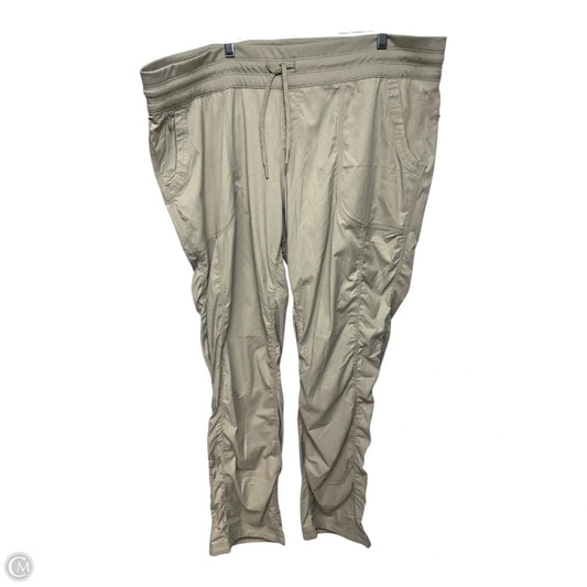 Athletic Pants By The North Face In Beige, Size: Xxl