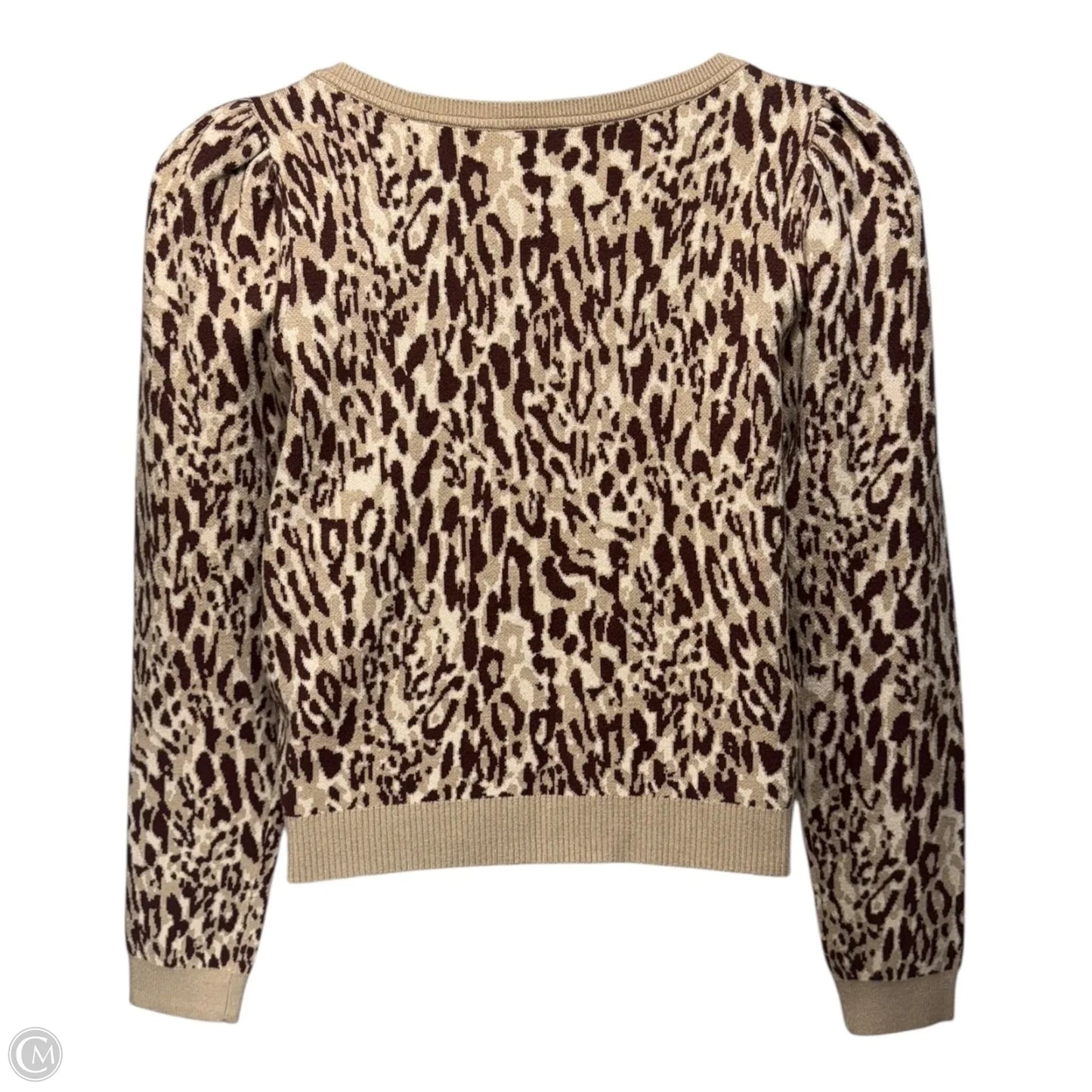 Sweater By Maeve In Animal Print, Size: Xl