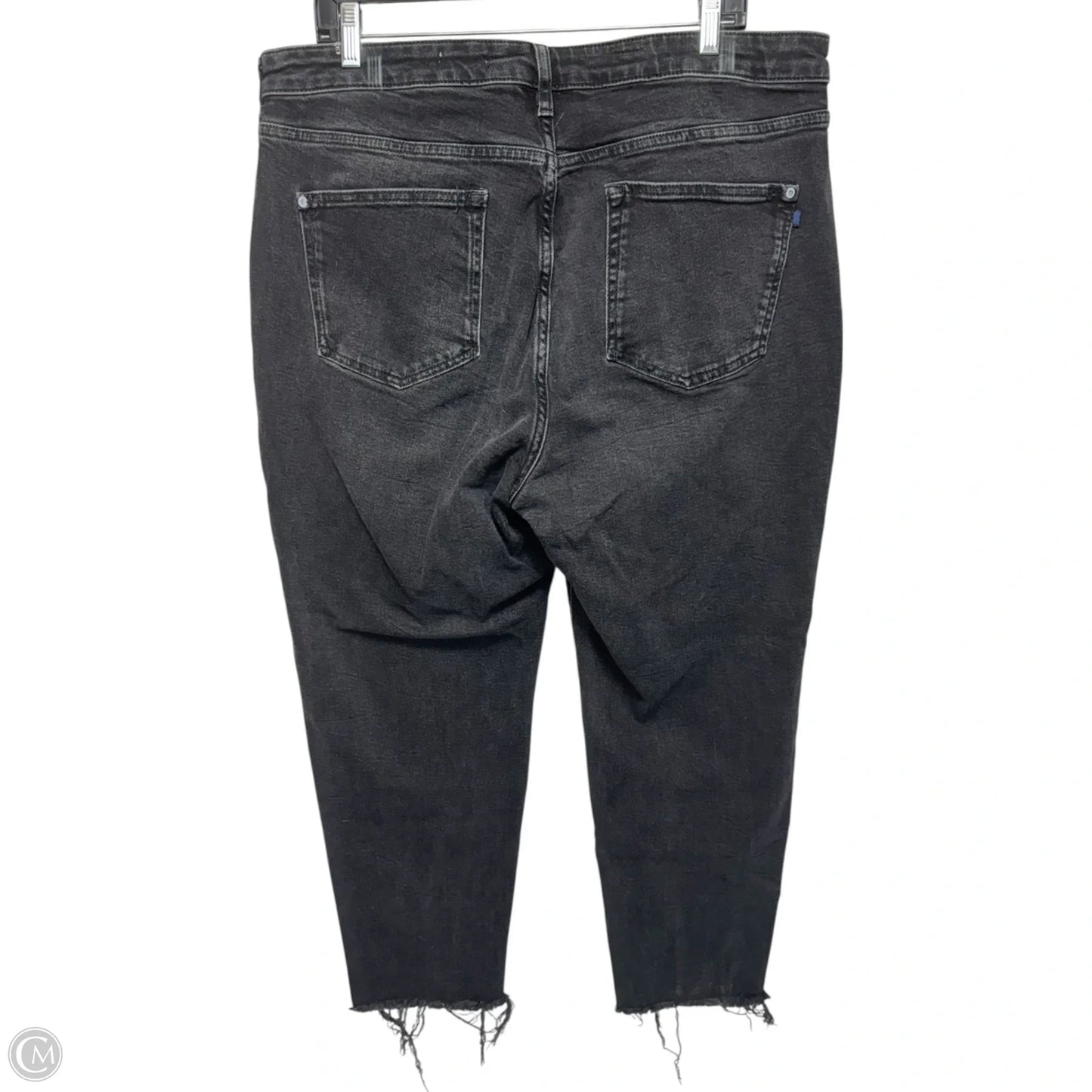 The Cigarette Jeans By Pilcro x Anthropologie In Black Denim, Size: 18