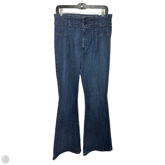 Jayde High Rise Flare Jeans By We The Free In Blue Denim, Size: 10