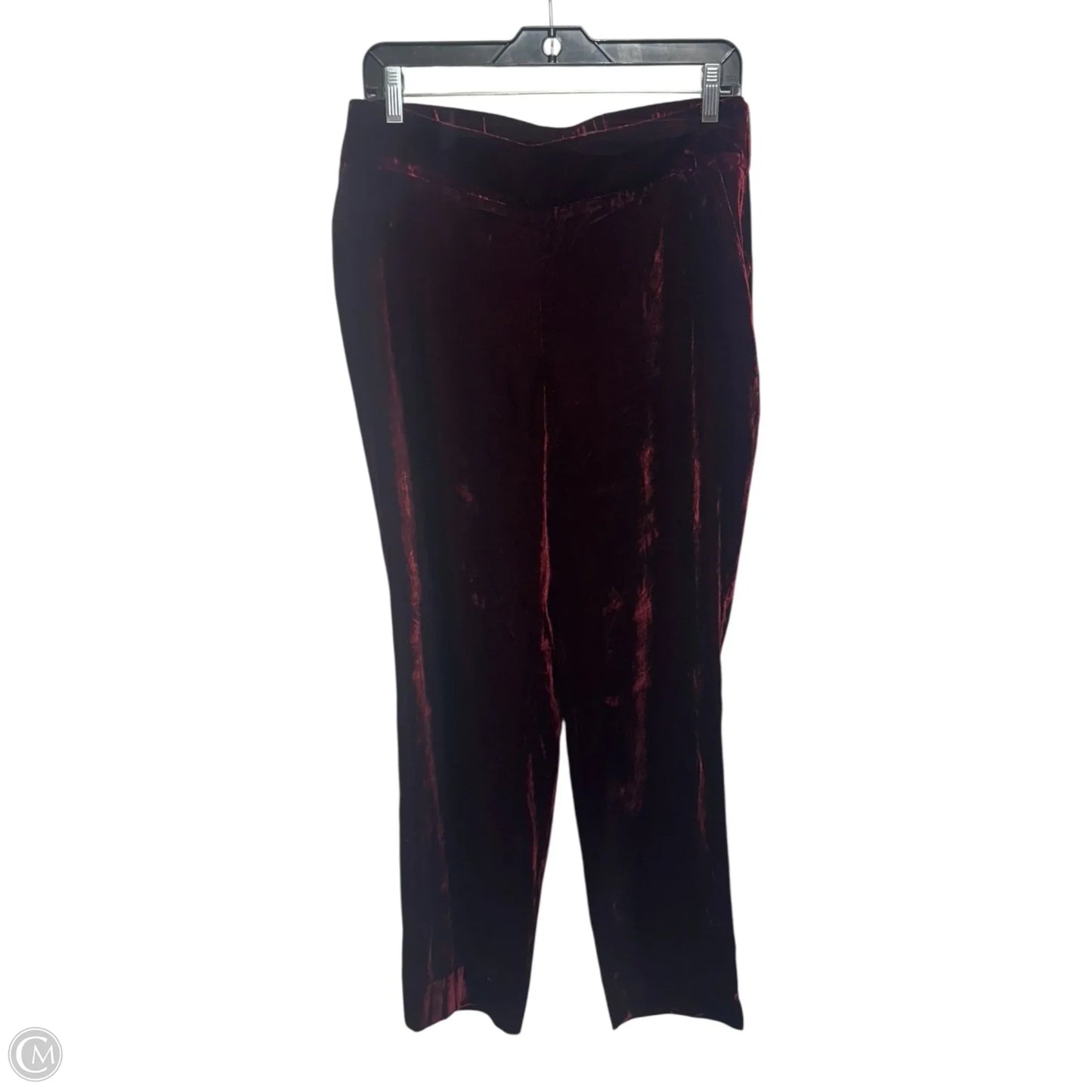 Velvet Pants Lounge By Talbots In Red, Size: 8