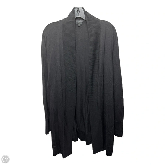 Merino Wool Sweater Cardigan By Talbots In Black, Size: 3x