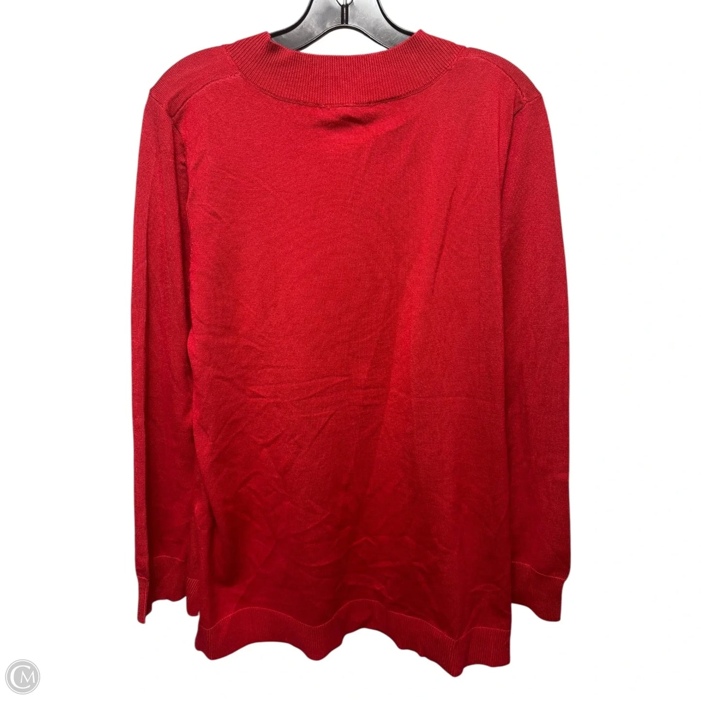 Sweater By Melissa Paige In Red, Size: Xl