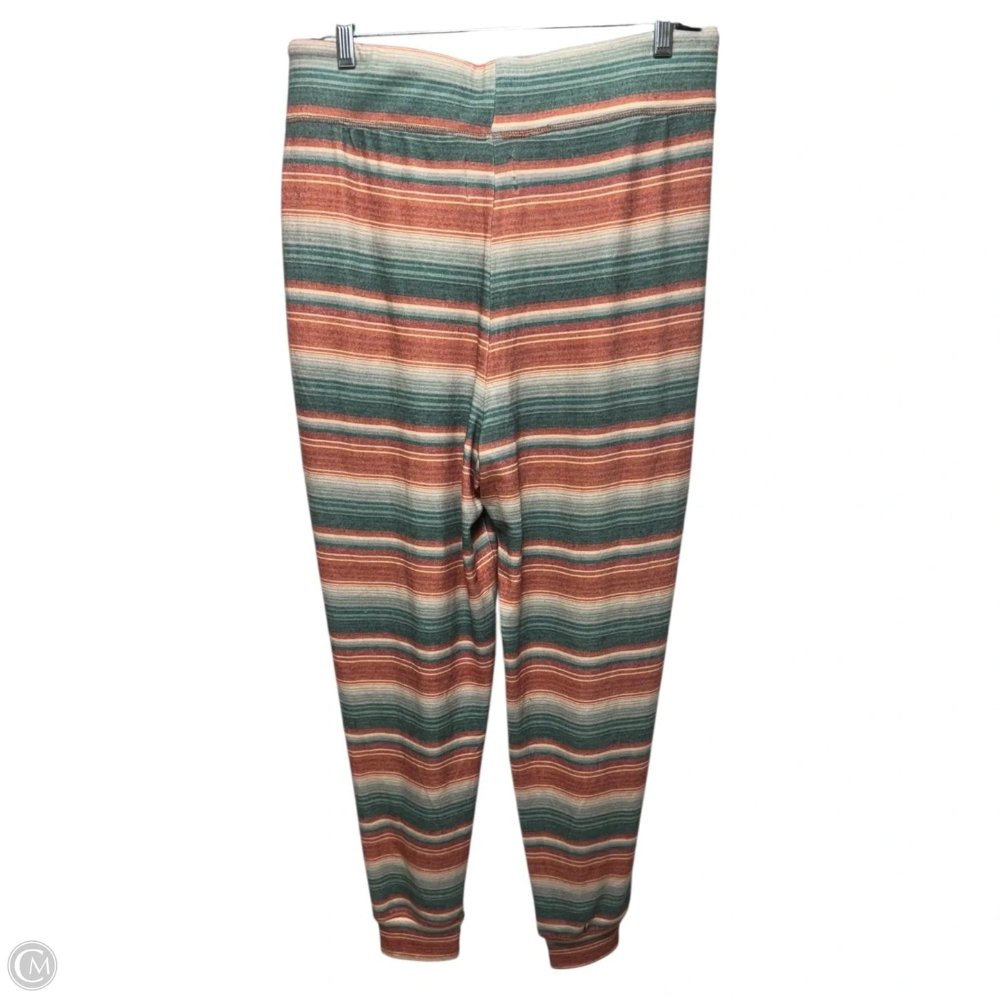 Pants Lounge By Rock & Roll In Striped Pattern, Size: L