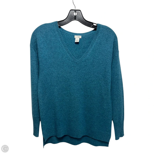 Sweater Cashmere By Halogen In Teal, Size: S