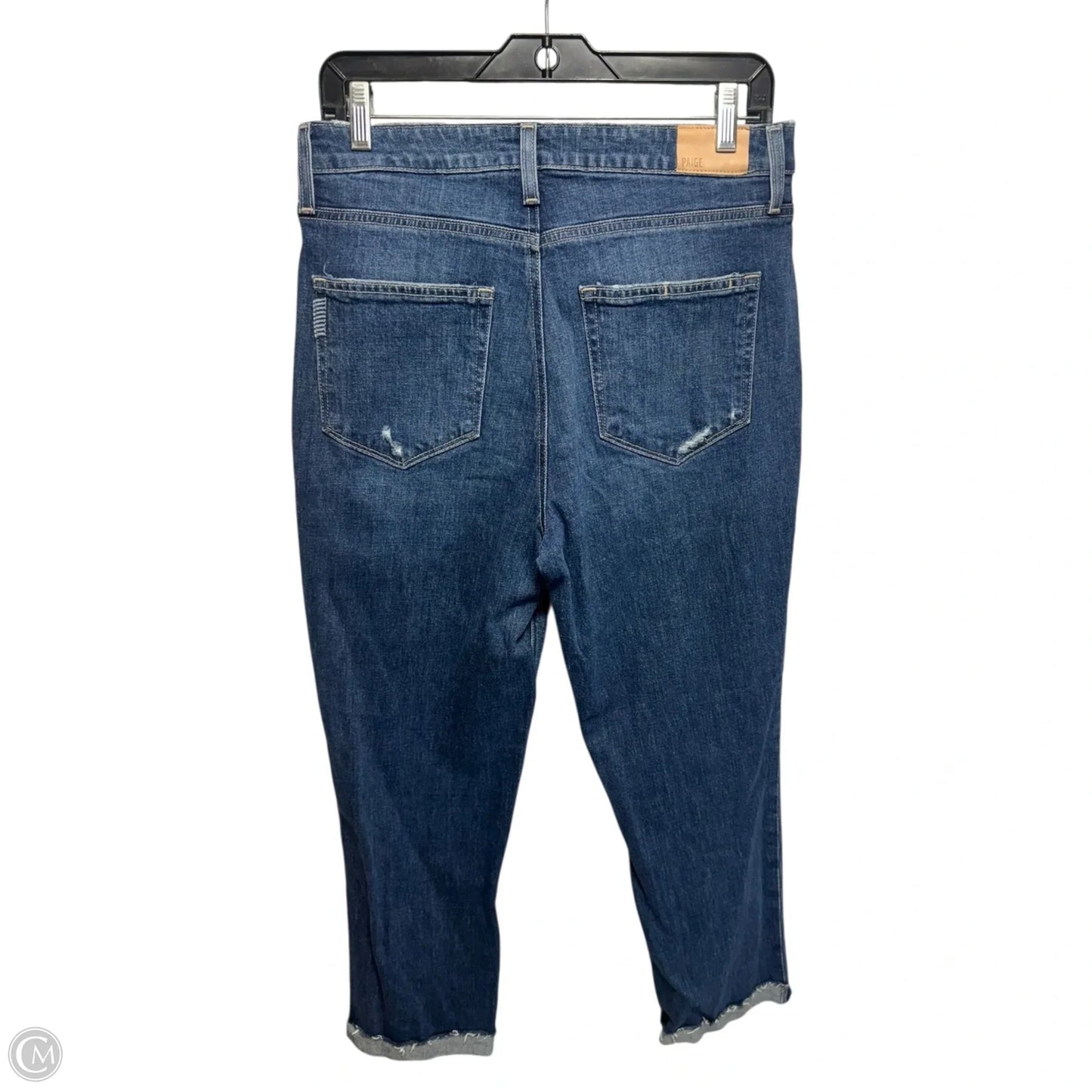 Jeans Boyfriend By Paige In Blue Denim, Size: 8
