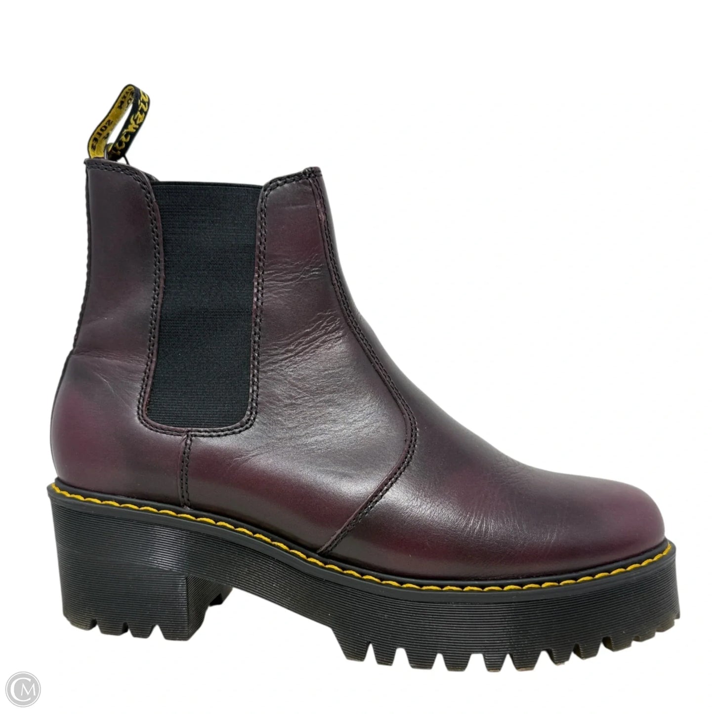 Rometty Ankle Boots By Dr Martens In Burgundy, Size: 11