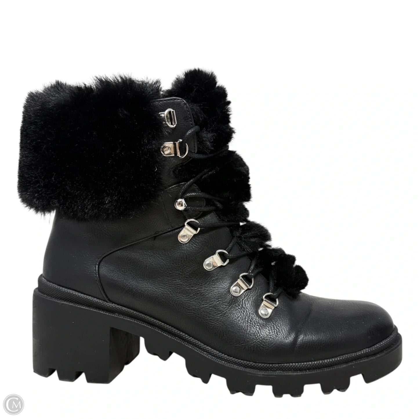 Giana Ankle Boots By Just Fab In Black, Size: 11