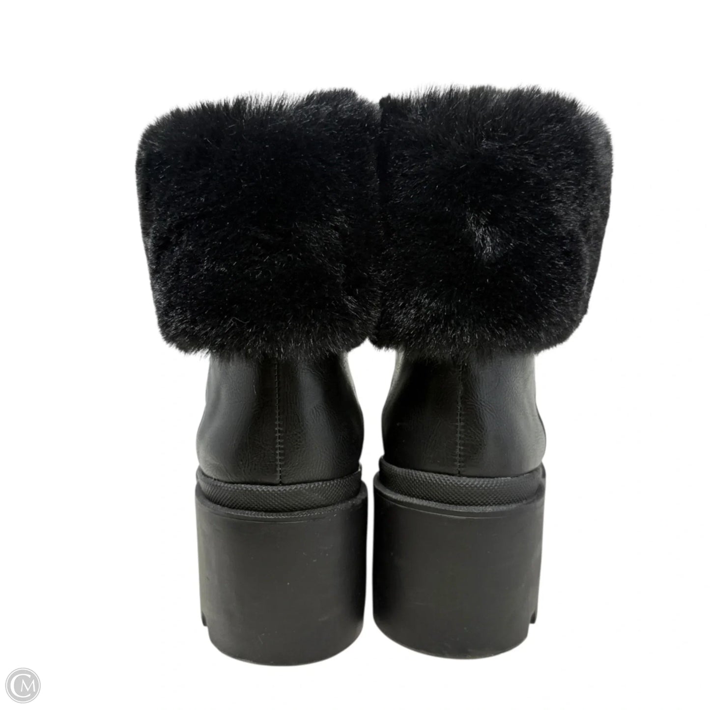 Giana Ankle Boots By Just Fab In Black, Size: 11