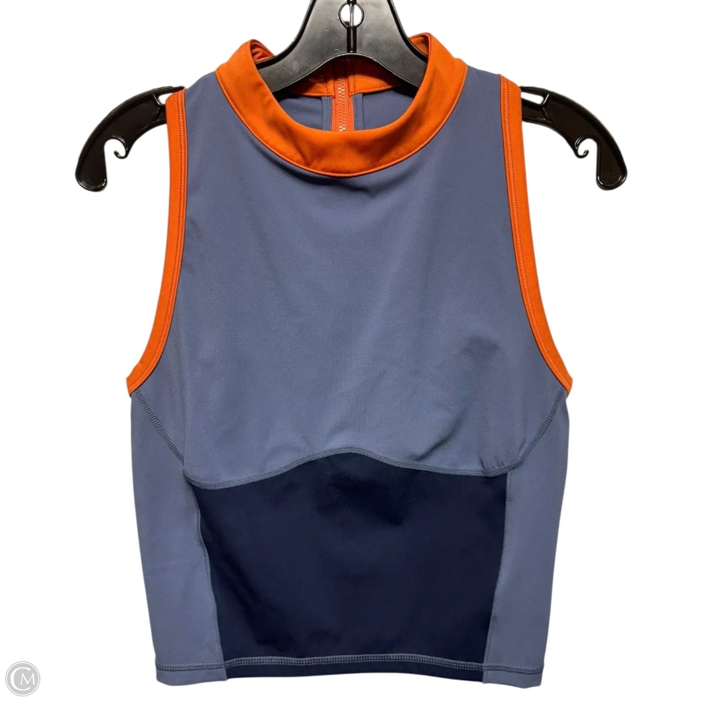 Athletic Tank Top By Sweaty Betty In Blue & Orange, Size: M