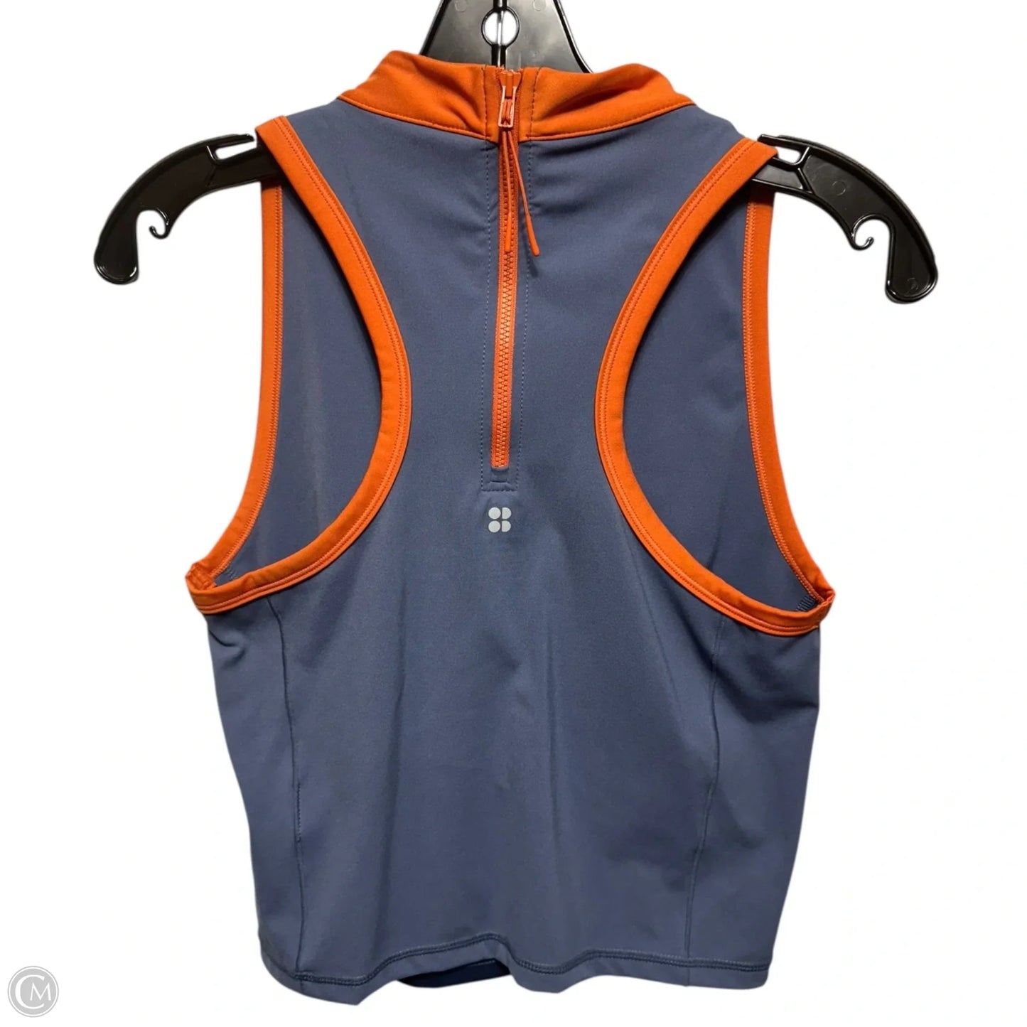 Athletic Tank Top By Sweaty Betty In Blue & Orange, Size: M