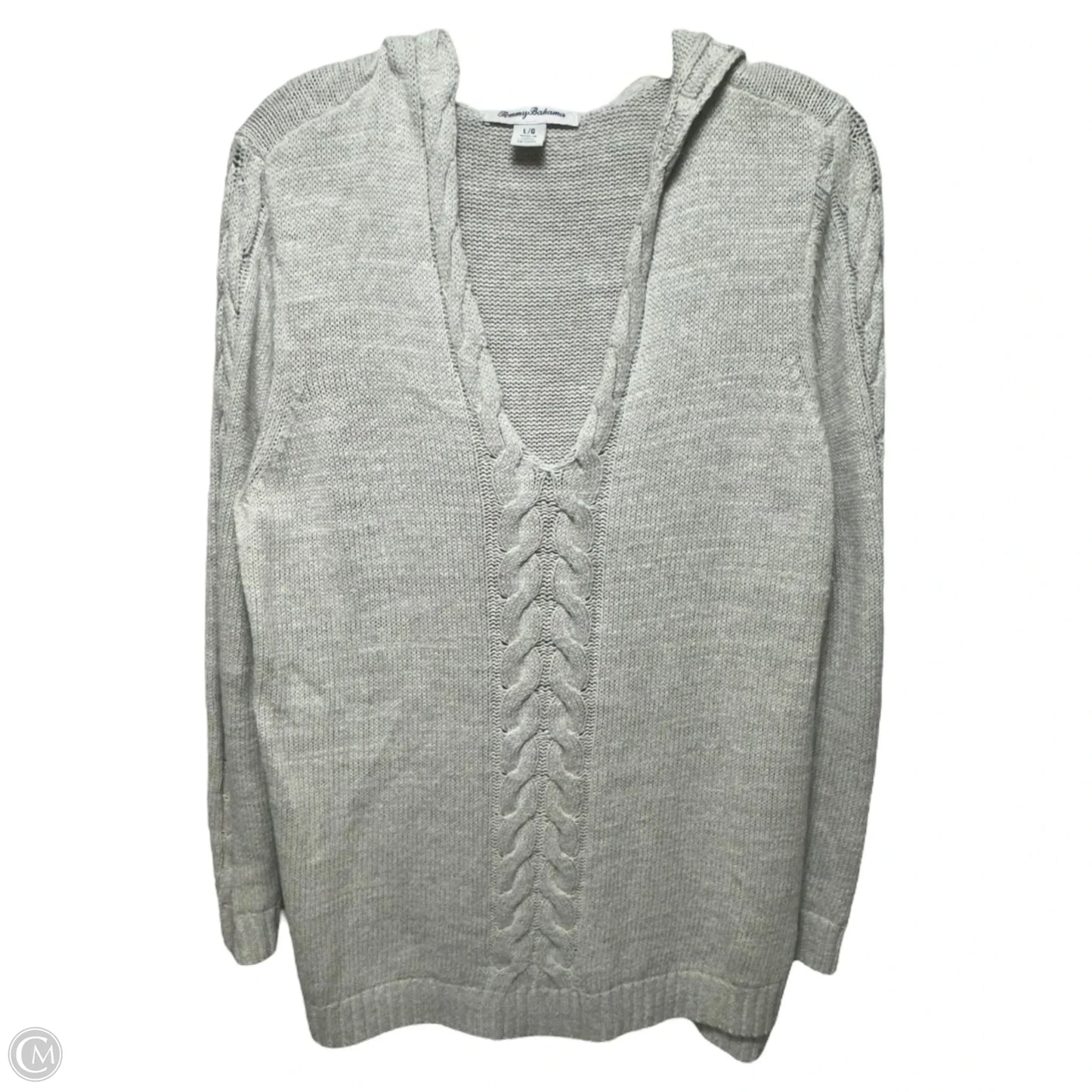 Sweater By Tommy Bahama In Grey, Size: L