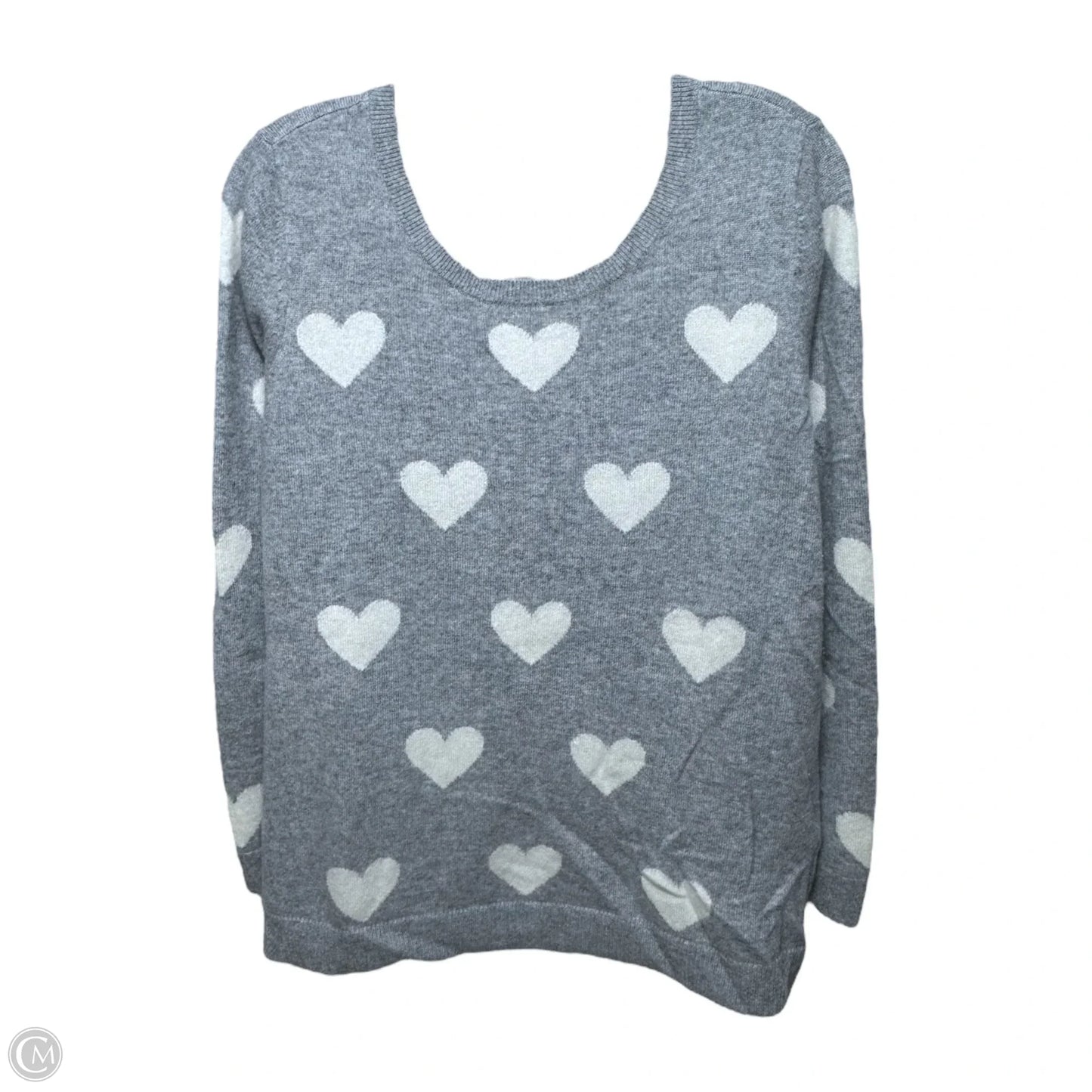 Sweater Cashmere By Talbots In Grey, Size: 1xP