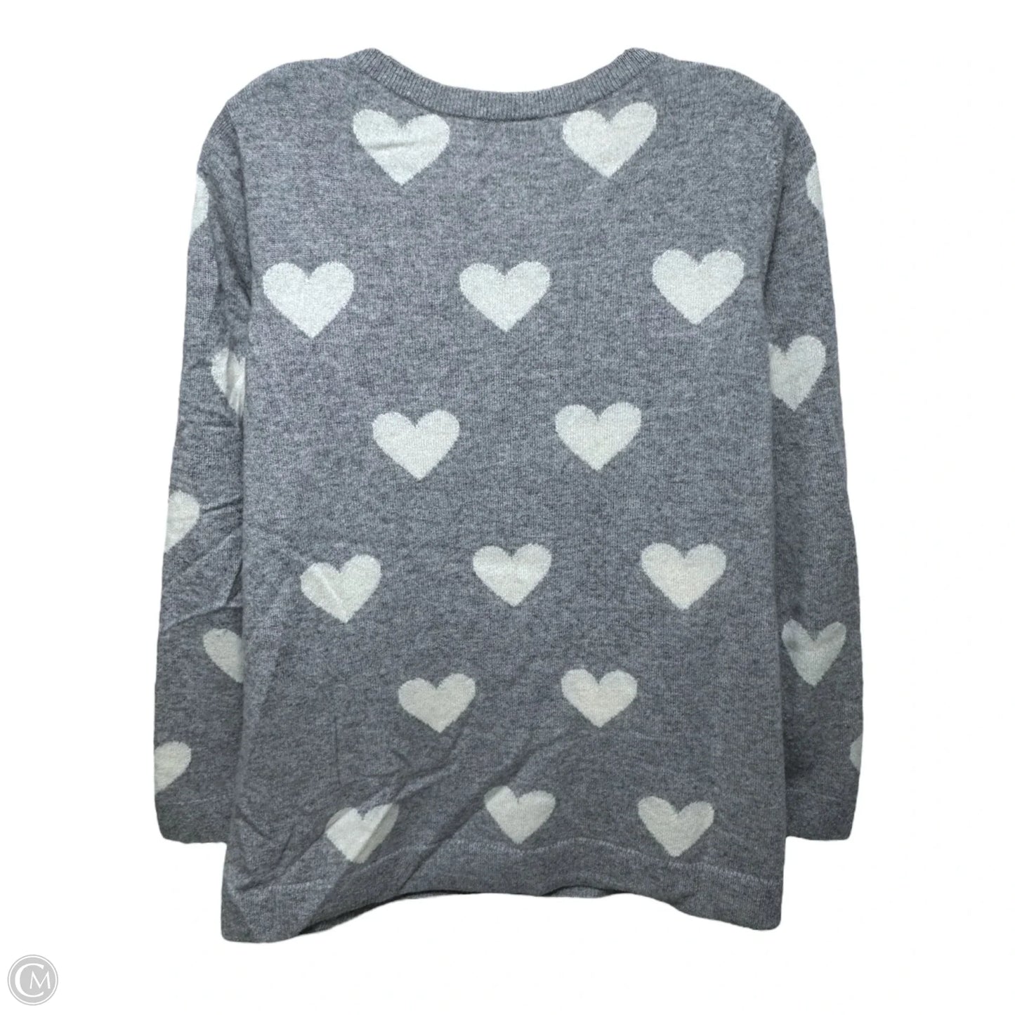 Sweater Cashmere By Talbots In Grey, Size: 1xP