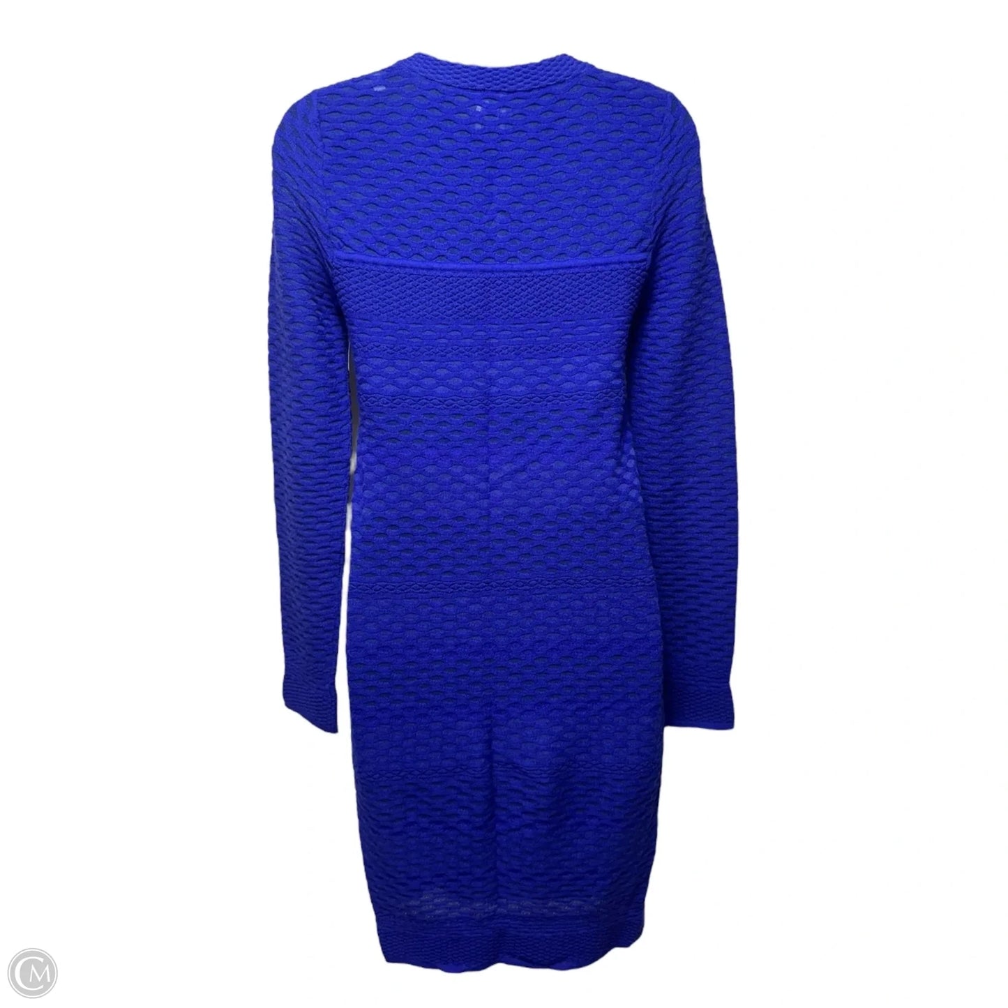 Knit Dress Luxury Designer By M Missoni In Blue, Size: S/38