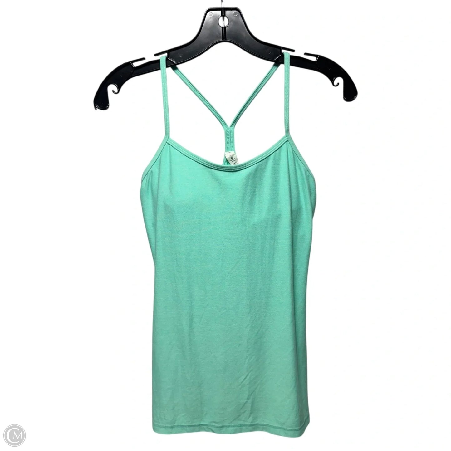 Athletic Tank Top By Lululemon In Green, Size: 6