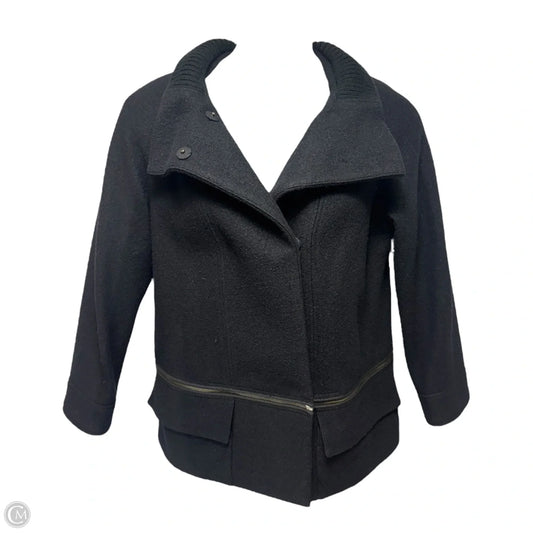 Coat Wool By Vince In Blue, Size: M