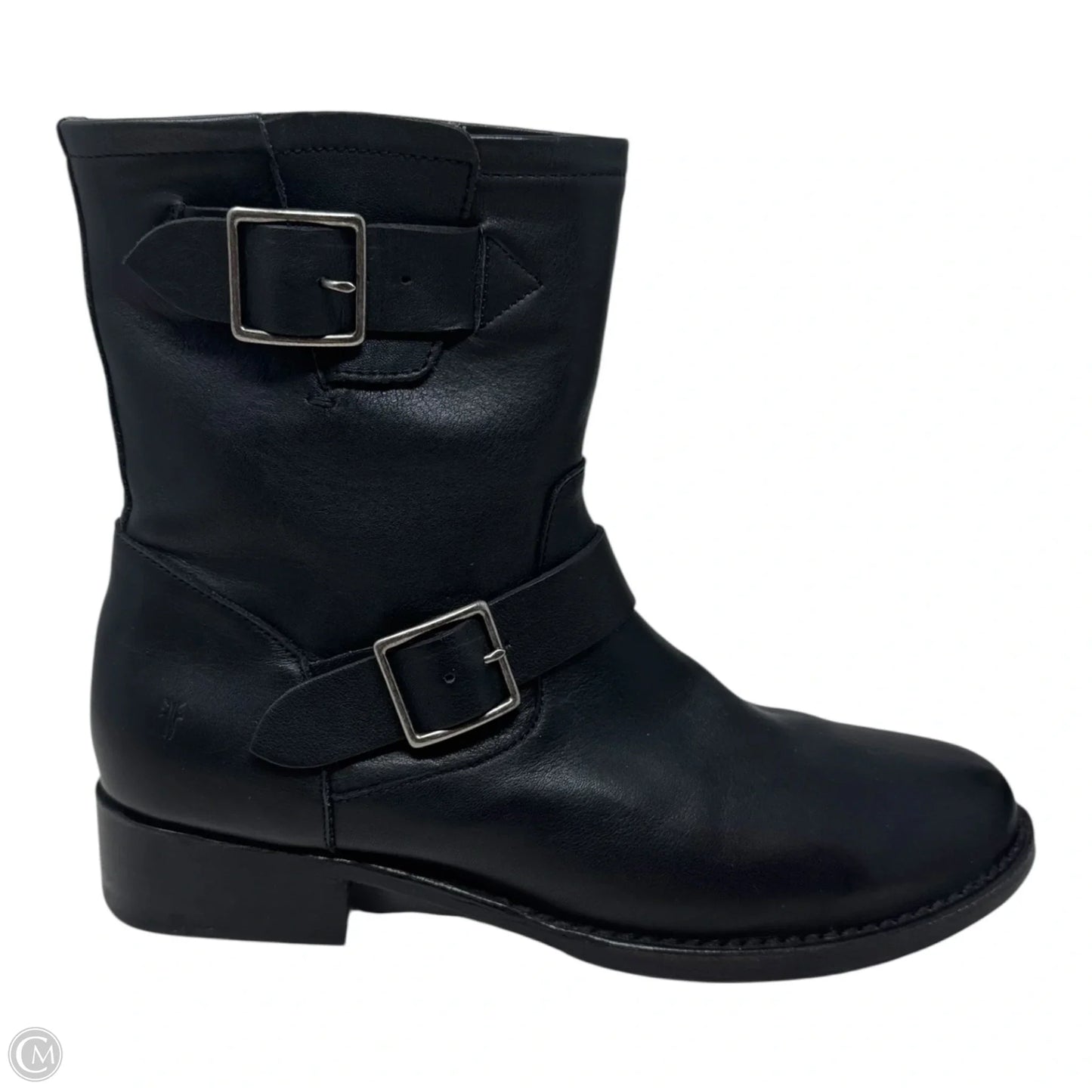 Boots Designer By Frye In Black, Size: 11