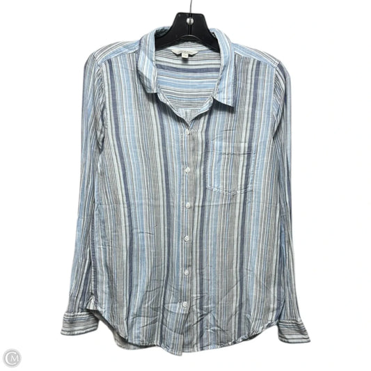 Top Long Sleeve By Lucky Brand In Striped Pattern, Size: S