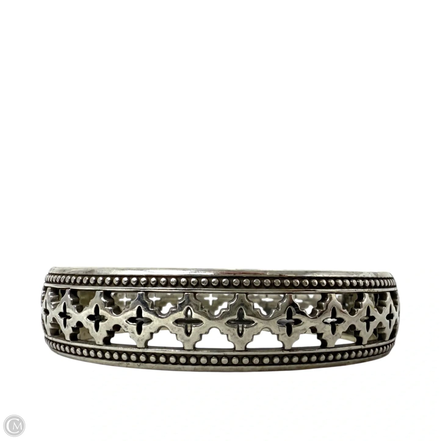 Toledo Hinged Bangle Bracelet By Brighton