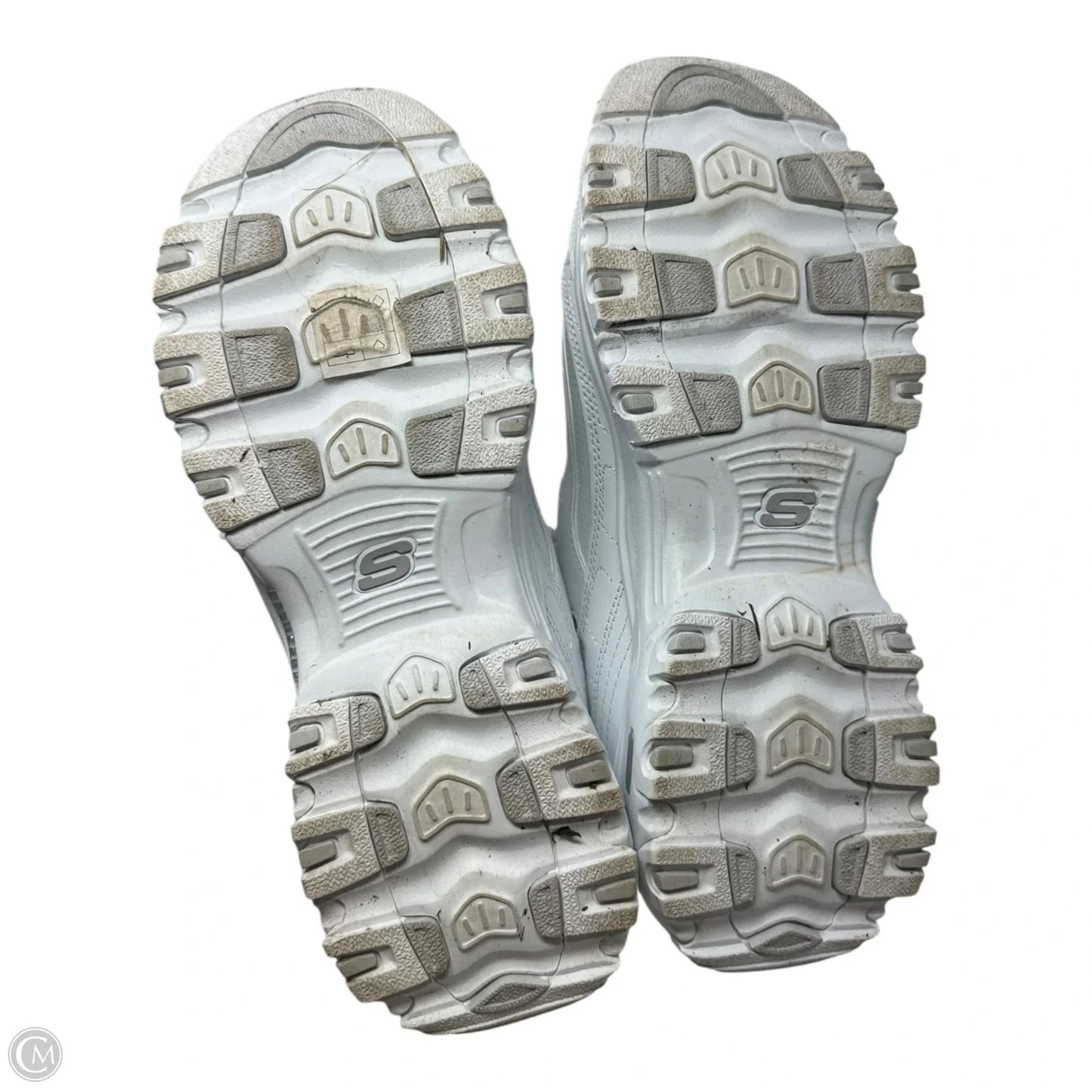 Shoes Athletic By Skechers In White, Size: 8