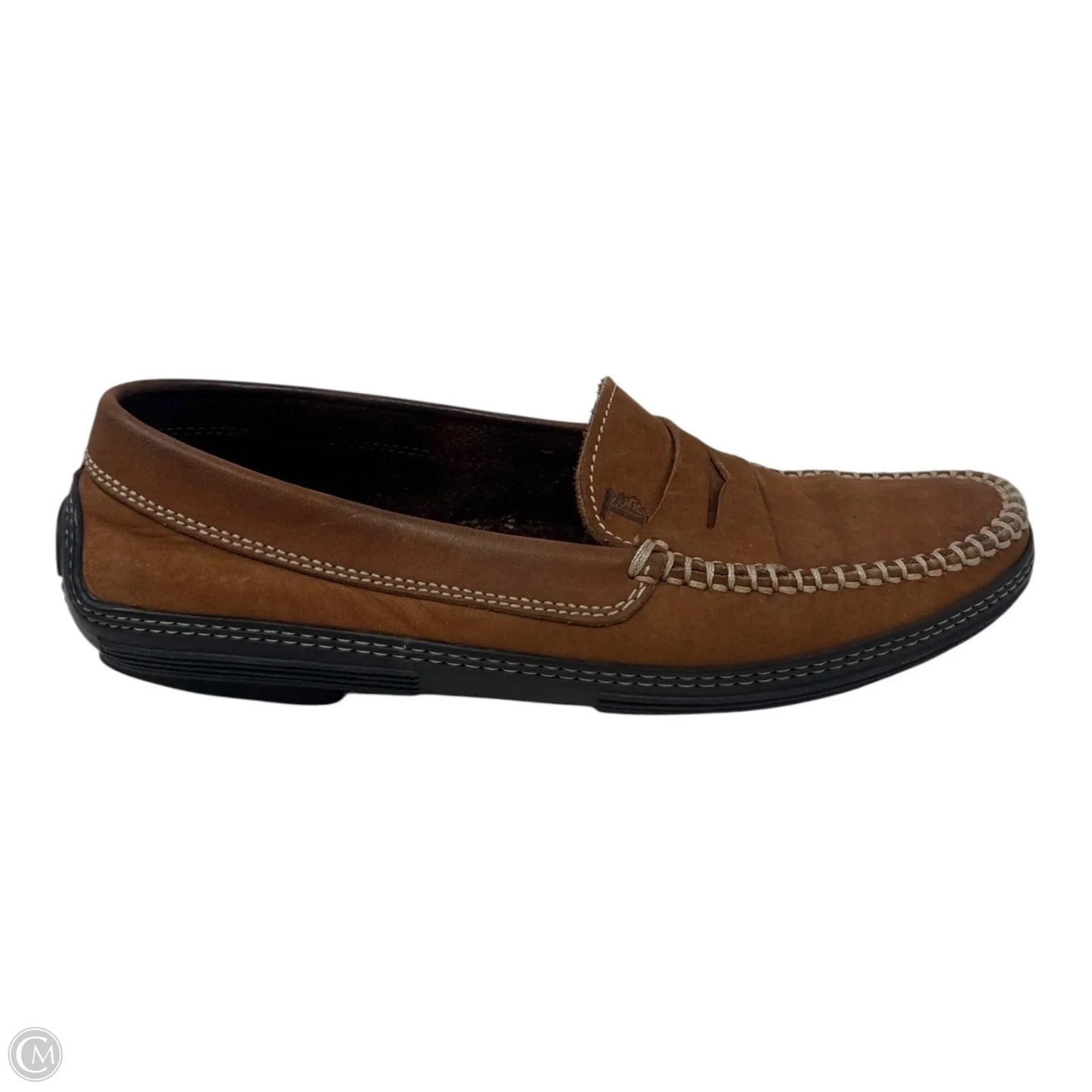 Loafers Shoes Luxury Designer By Tods In Brown, Size: 8