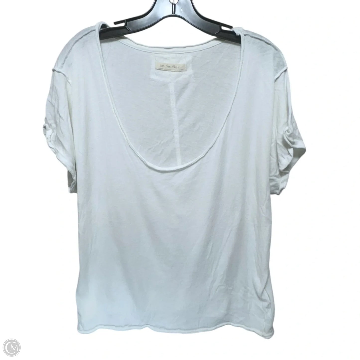 Top Short Sleeve Basic By We The Free In White, Size: M