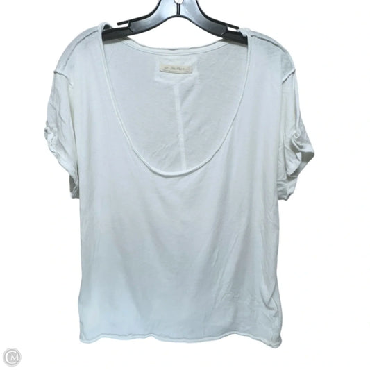 Top Short Sleeve Basic By We The Free In White, Size: M