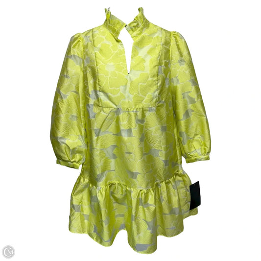 Citron Fil Coupe Palmerston Dress By Tucker buck In Chartreuse, Size: S
