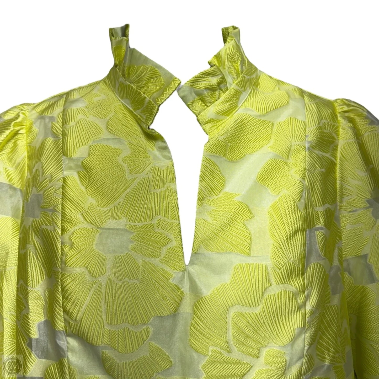 Citron Fil Coupe Palmerston Dress By Tucker buck In Chartreuse, Size: S