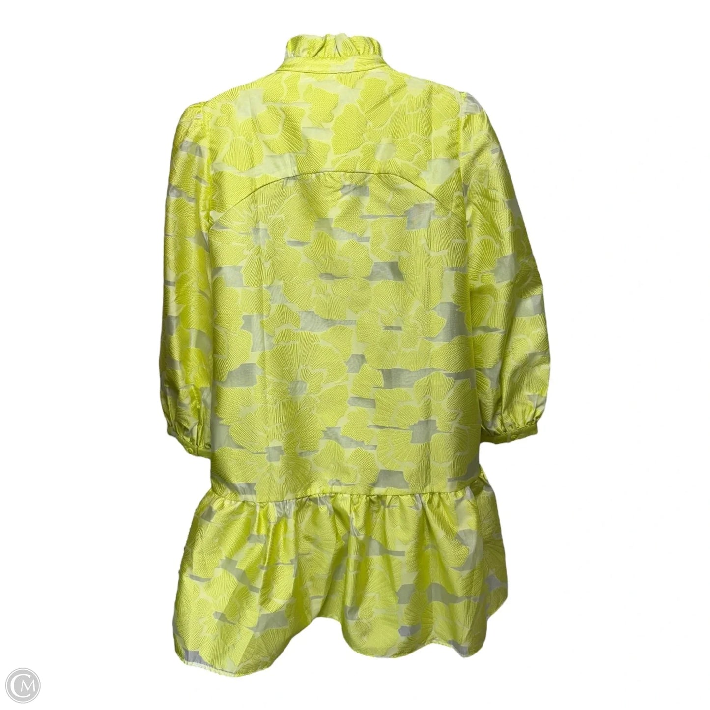 Citron Fil Coupe Palmerston Dress By Tucker buck In Chartreuse, Size: S