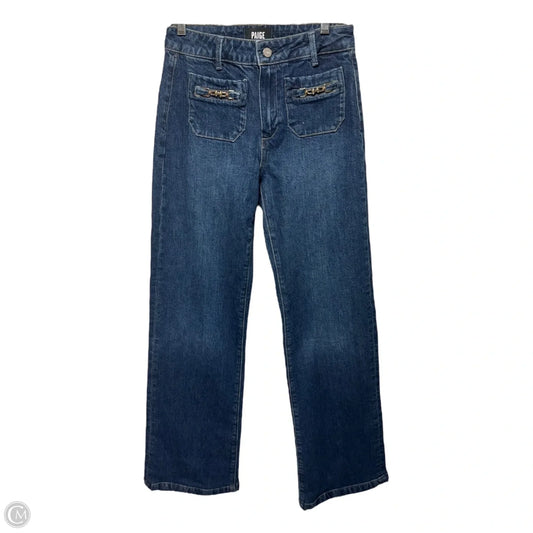 Leenah Jeans Boot Cut By Paige In Blue Denim, Size: 2
