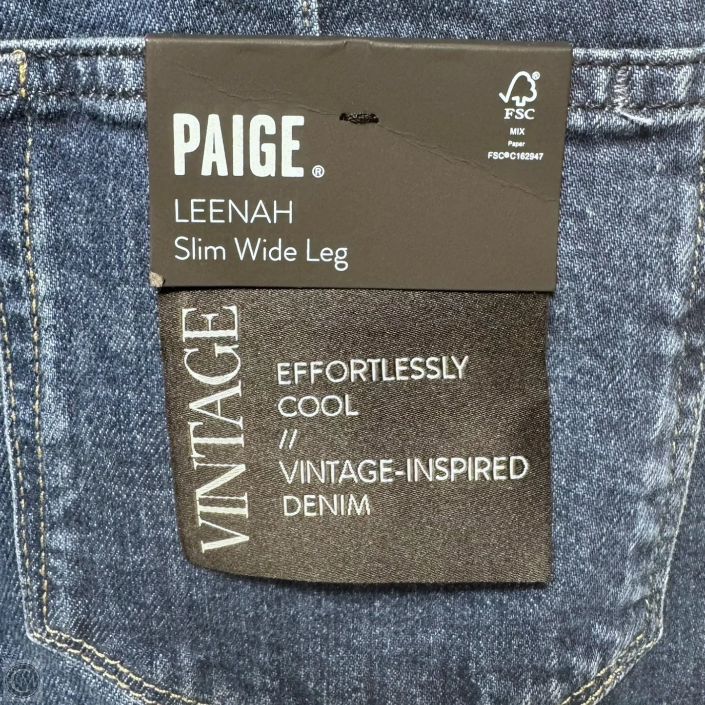 Leenah Jeans Boot Cut By Paige In Blue Denim, Size: 2