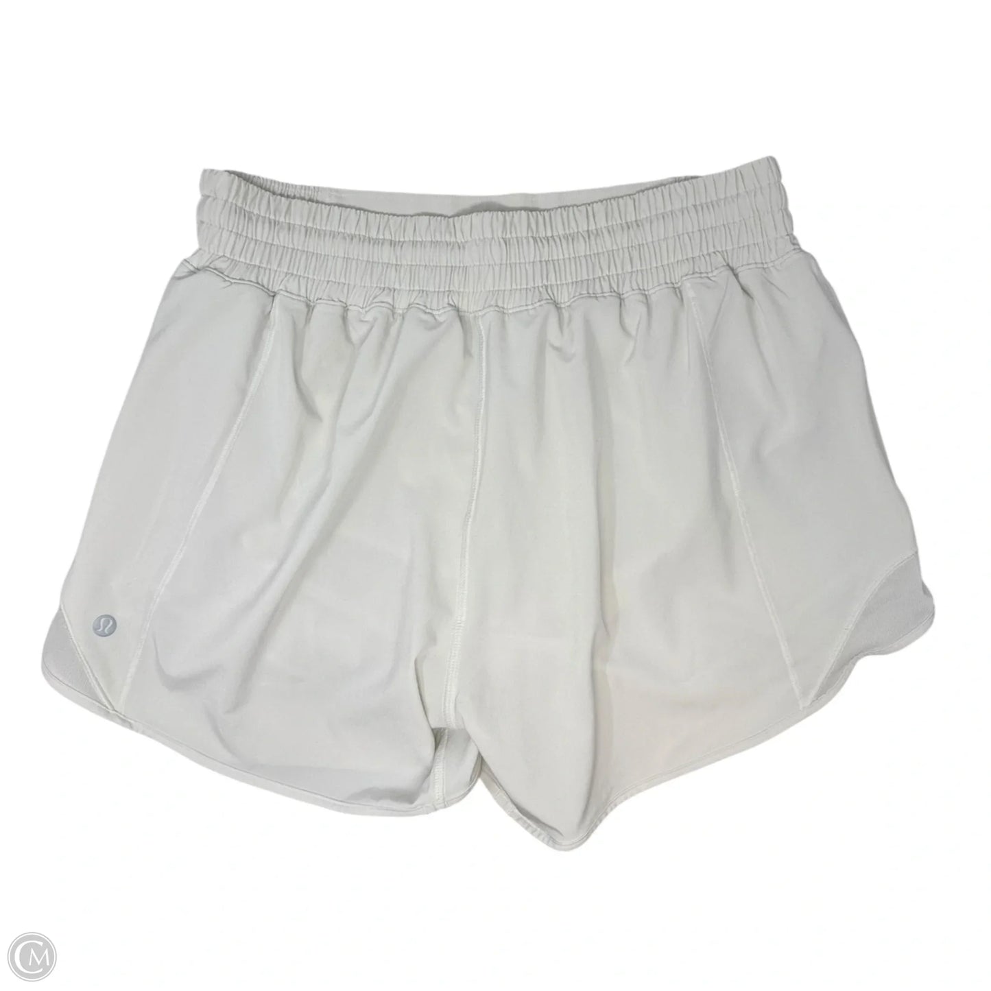 Hotty Hot 4” Athletic Shorts By Lululemon In Cream, Size: 8