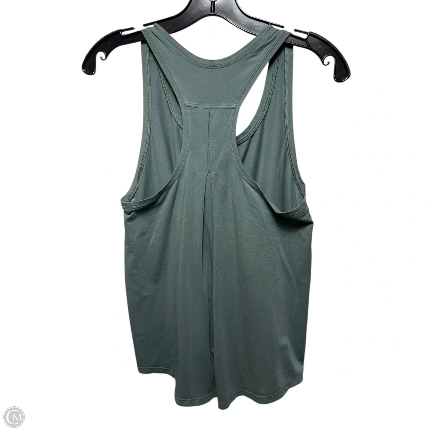 Athletic Tank Top By Lululemon In GREEN, Size: M