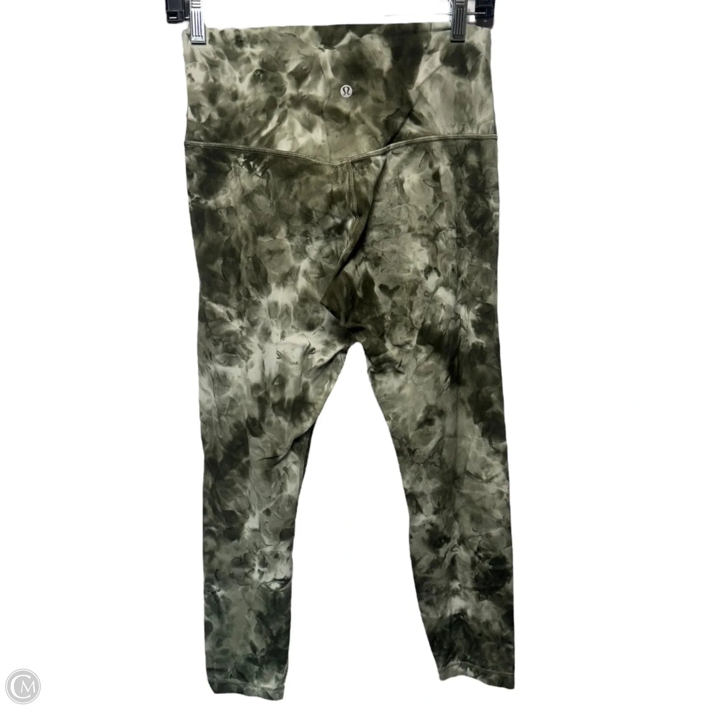 Athletic Leggings By Lululemon In Green, Size: 8