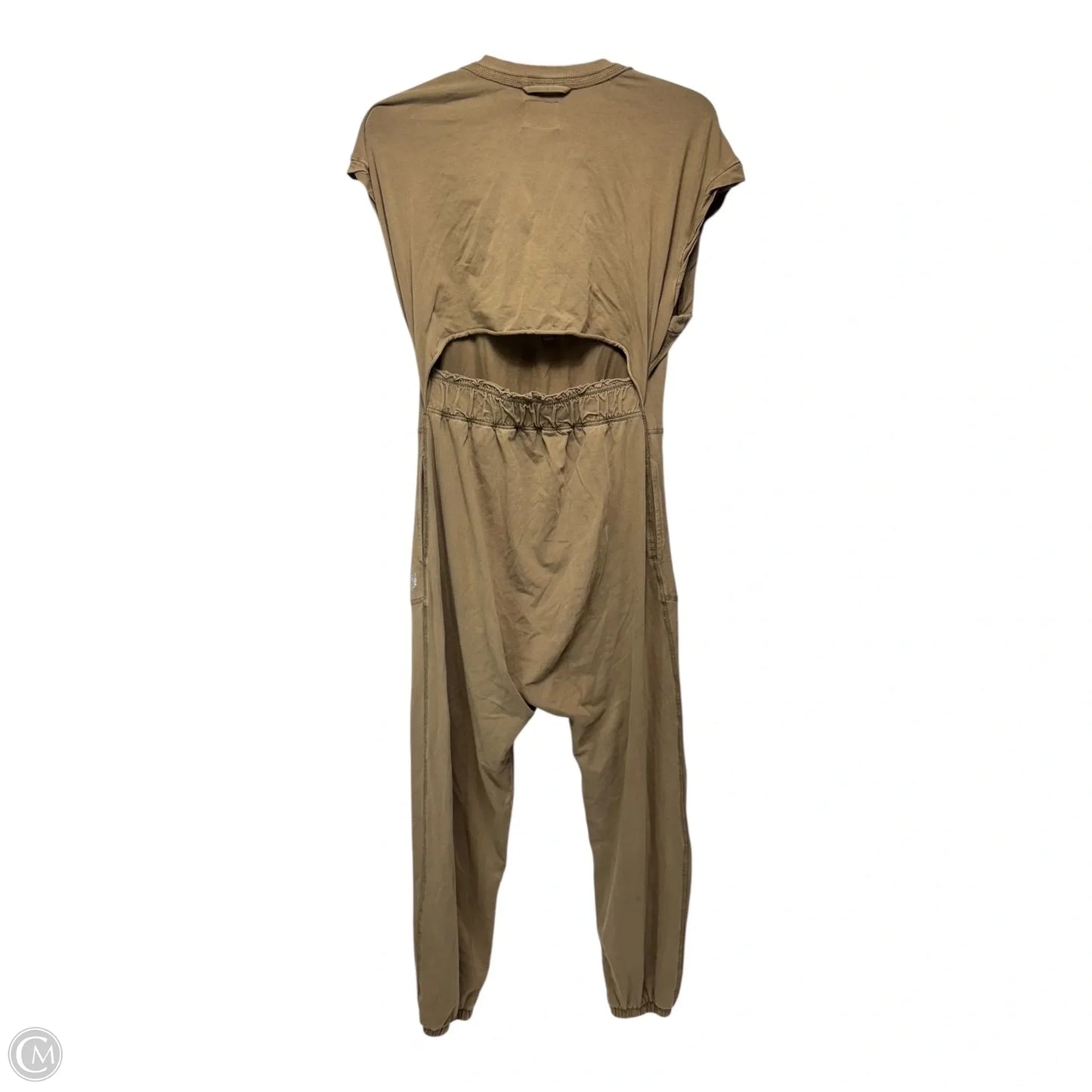 Hot Shot Onesie Jumpsuit By Free People In Tan, Size: XS